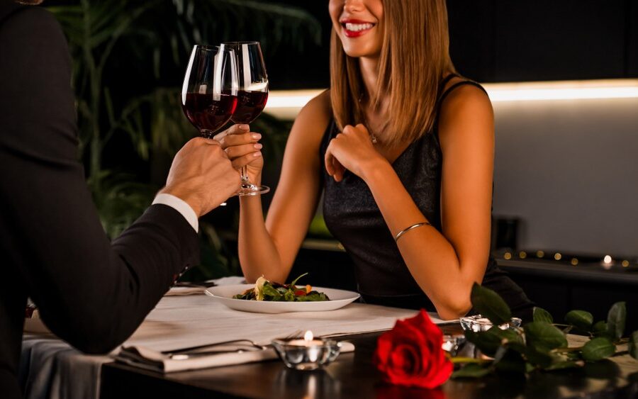 Romantic date in Lausanne