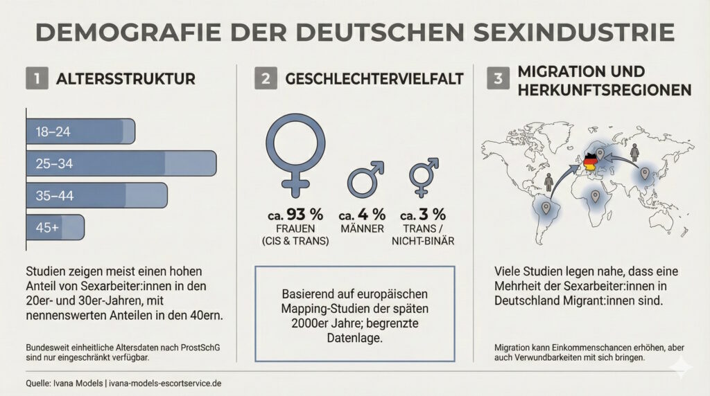 Wer arbeitet in der deutschen Sexindustrie? Demografischer Überblick